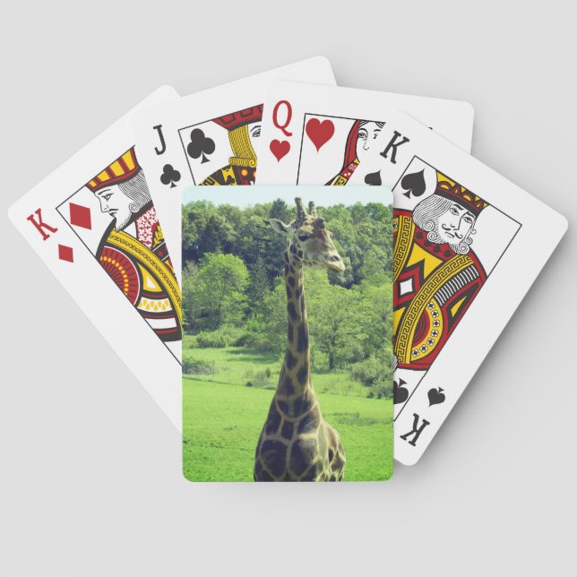 Jeu De Cartes Cartes de jeu de girafe (dos)
