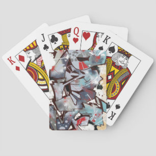 Jeu De Cartes Cartes de jeu de graffiti