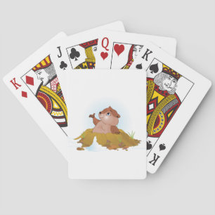 Jeu De Cartes Cartes de jeu de Groundhog