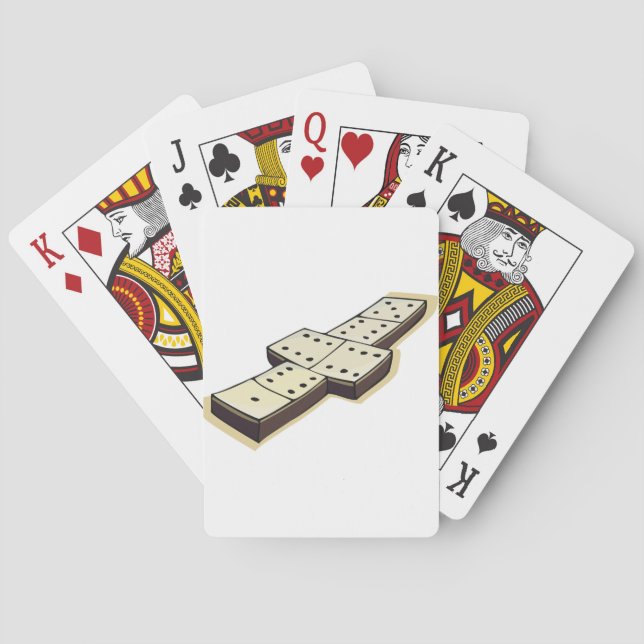 Jeu De Cartes Cartes de jeu de jeu de dominos (dos)