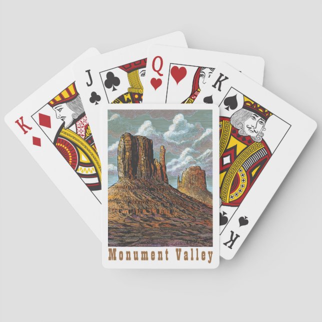 Jeu De Cartes Cartes de jeu de Monument Valley (dos)