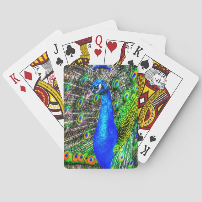 Jeu De Cartes Cartes de jeu de paon (dos)