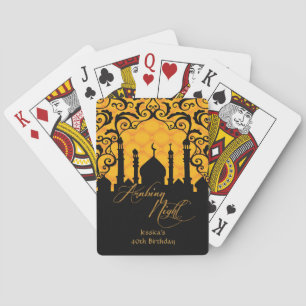 Jeu De Cartes Cartes de jeu de partie de mille et une nuits