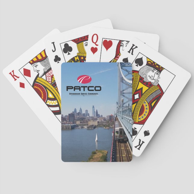Jeu De Cartes Cartes de jeu de PATCO (dos)
