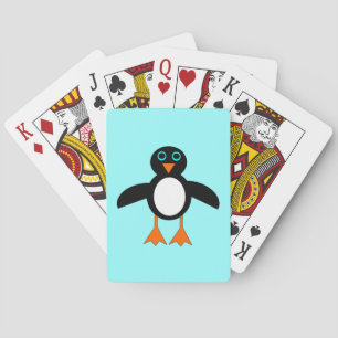 Jeu De Cartes Cartes de jeu de pingouins mignons
