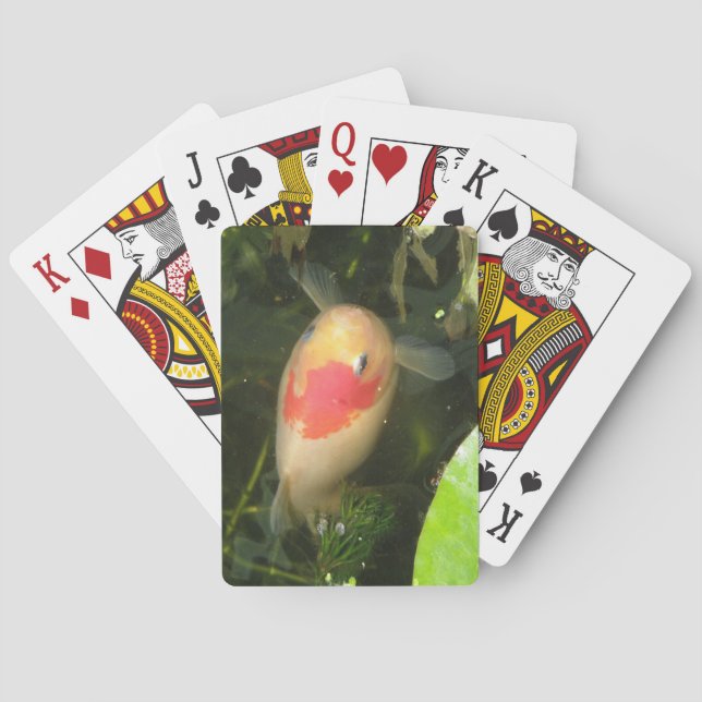 Jeu De Cartes Cartes de jeu de poisson rouge (dos)