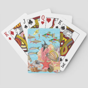 Jeu De Cartes Cartes de jeu de poissons