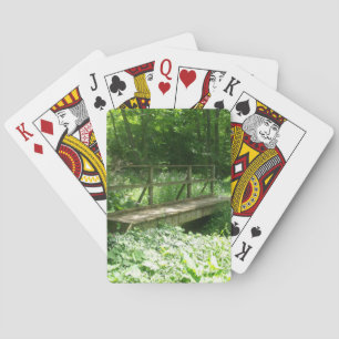 Jeu De Cartes Cartes de jeu de pont de forêt
