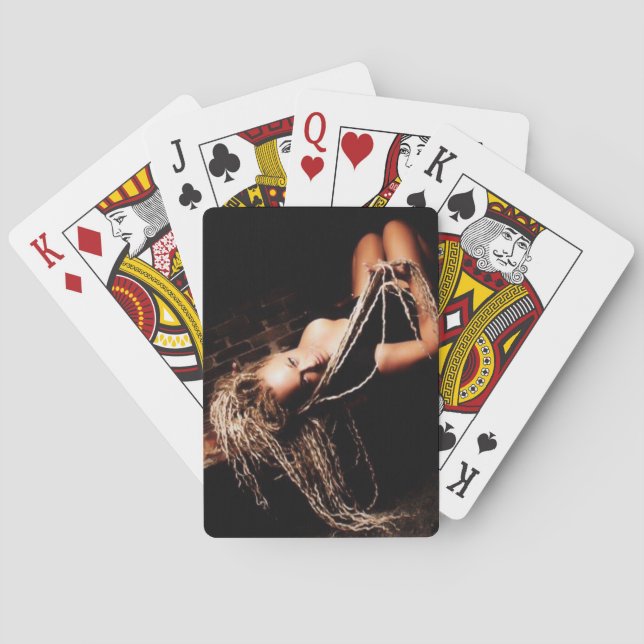 Jeu De Cartes Cartes de jeu de Rachel Dolezal (dos)