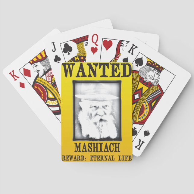 Jeu De Cartes Cartes de jeu de Rebbe (dos)