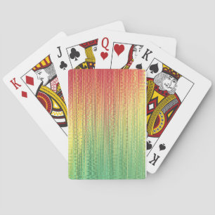 Jeu De Cartes Cartes de jeu de reggae de Rasta