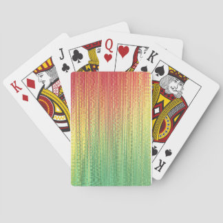 Jeu De Cartes Cartes de jeu de reggae de Rasta