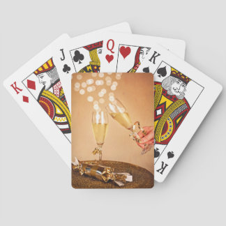 Jeu De Cartes Cartes de jeu de réveillon de la Saint Sylvestre