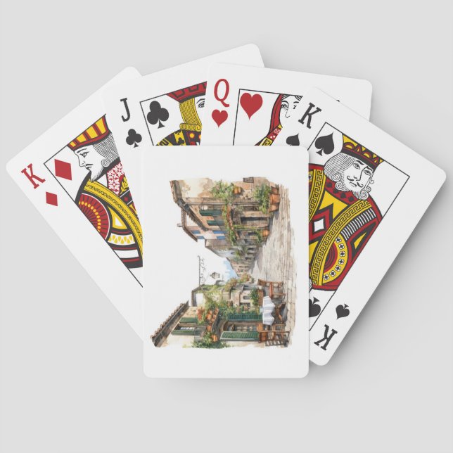 Jeu De Cartes Cartes de jeu de rue italiennes (dos)