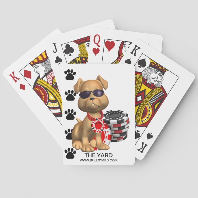 Jeu De Cartes Cartes de jeu de scooter de yard (dos)
