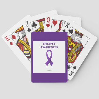 Jeu De Cartes Cartes de jeu de sensibilisation à l'épilepsie