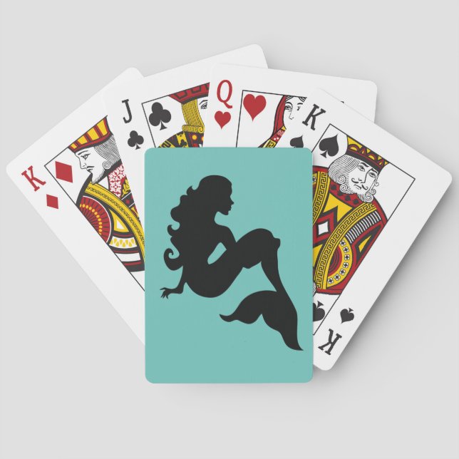 Jeu De Cartes Cartes de jeu de sirène (dos)