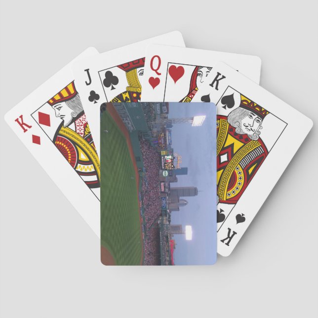 Jeu De Cartes cartes de jeu de stade de base-ball (dos)