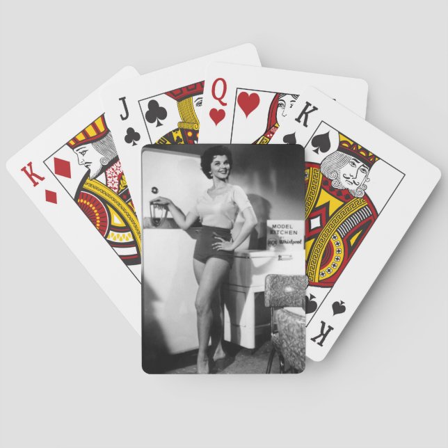 Jeu De Cartes Cartes De Jeu De Style Rétro "Cuisine Moderne" (dos)
