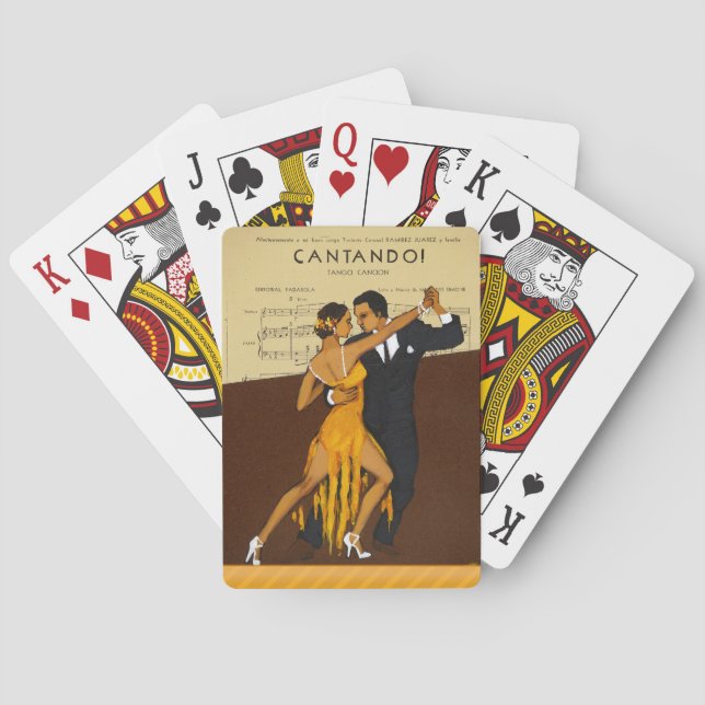Jeu De Cartes Cartes de jeu de TANGO (dos)