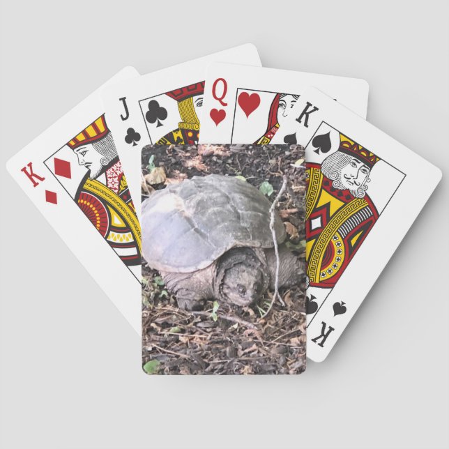 Jeu De Cartes Cartes de jeu de tortues (dos)