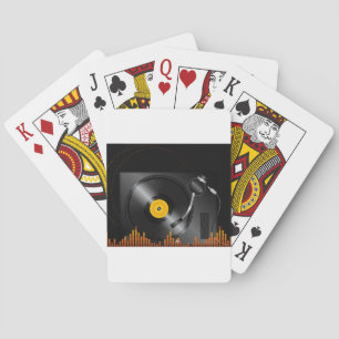 Jeu De Cartes Cartes de jeu de Tourne-disque