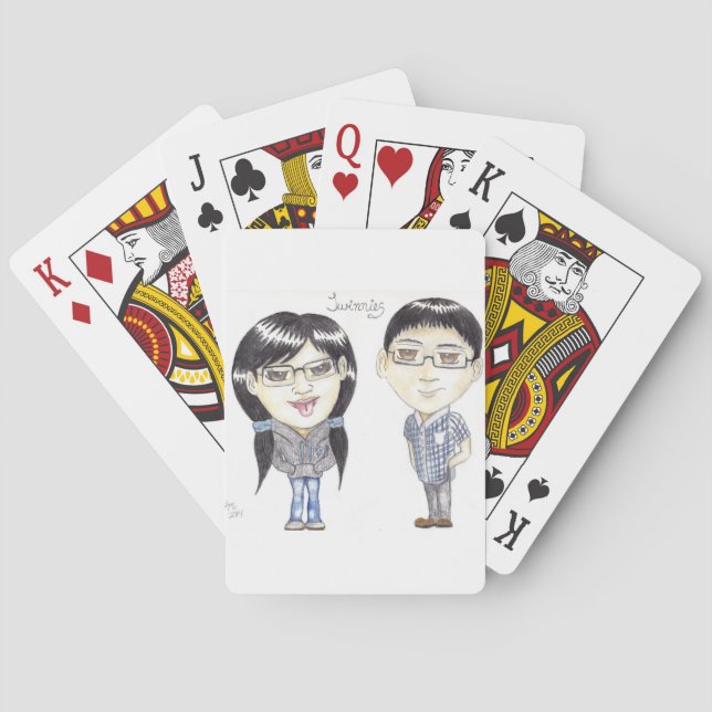 Jeu De Cartes Cartes de jeu de Twinny (dos)