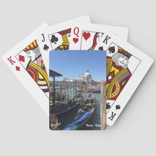 Jeu De Cartes Cartes de jeu de Venise, Italie (dos)