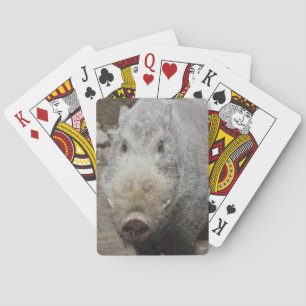Jeu De Cartes Cartes de jeu de visage de tisonnier