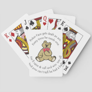 Jeu De Cartes Cartes de jeu de visage de tisonnier