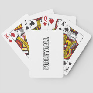 Jeu De Cartes Cartes de jeu de volley-ball