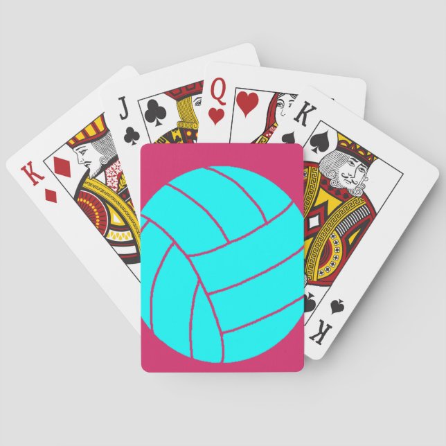 Jeu De Cartes Cartes de jeu de volley-ball (dos)
