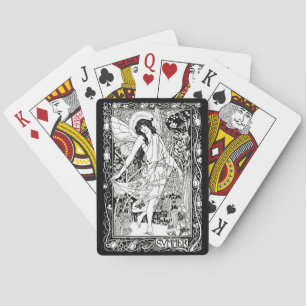 Jeu De Cartes CARTES DE JEU DE WQ : Fée de Nouveau d'art
