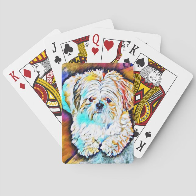 Jeu De Cartes Cartes de jeu de Yoda (dos)