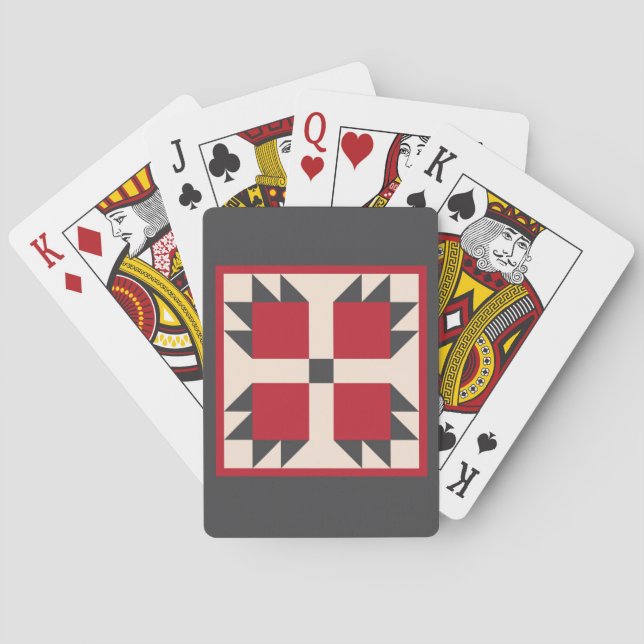 Jeu De Cartes Cartes de jeu d'édredon - bloc de Bearcats (dos)