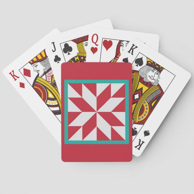 Jeu De Cartes Cartes de jeu d'édredon - l'étoile du chasseur (dos)