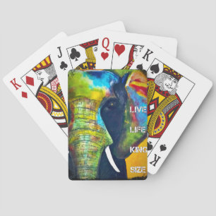 Jeu De Cartes Cartes de jeu d'éléphant