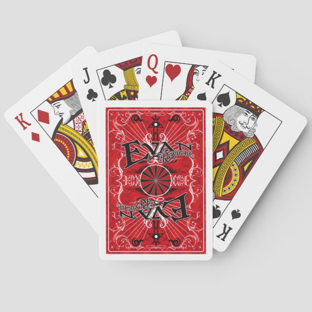 Jeu De Cartes Cartes de jeu d'Evan (dos)