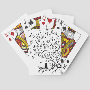 Jeu De Cartes Cartes De Jeu D'Oiseaux Et De Chats