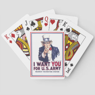 Jeu De Cartes Cartes de jeu d'Oncle Sam