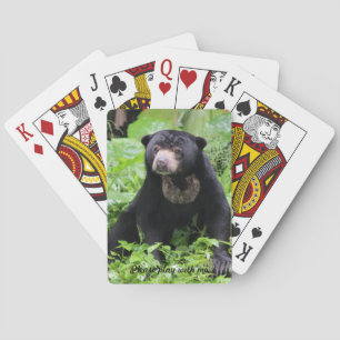 Jeu De Cartes Cartes de jeu d'ours de paresse
