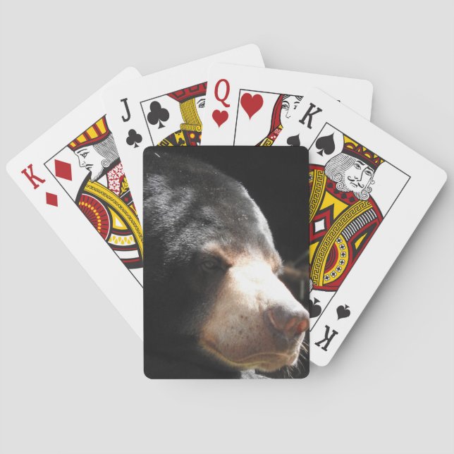 Jeu De Cartes Cartes de jeu d'ours de Sun (dos)