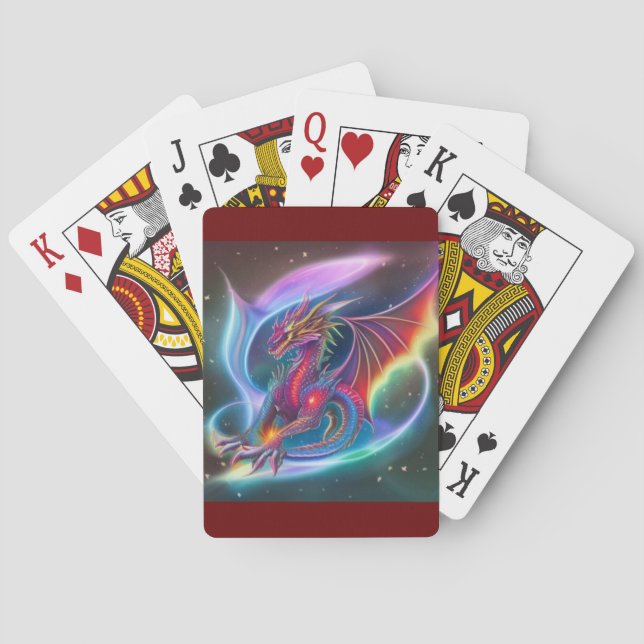 Jeu De Cartes Cartes de jeu Dragon (dos)
