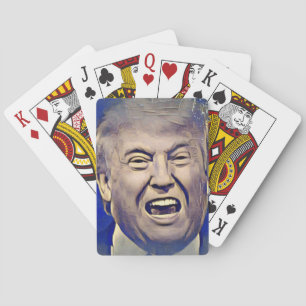 Jeu De Cartes Cartes de jeu drôles de Donald Trump