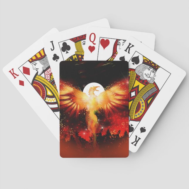 Jeu De Cartes Cartes de jeu en hausse de Phoenix (dos)