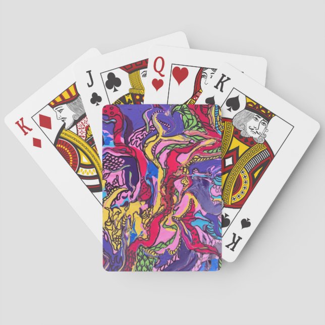 Jeu De Cartes Cartes de jeu "Fièvre de la jungle" (dos)