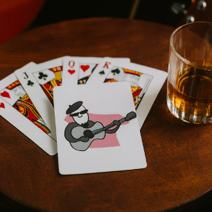 Jeu De Cartes Cartes de jeu françaises de musicien de jazz