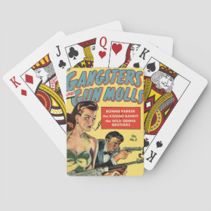 Jeu De Cartes Cartes de jeu "Gangsters and Gun Molls"