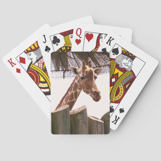 Jeu De Cartes Cartes de jeu Giraffe (dos)