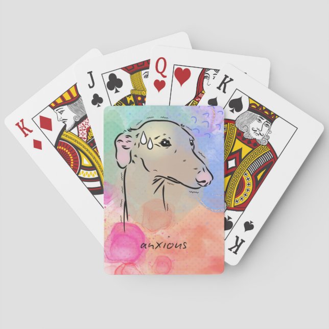Jeu De Cartes Cartes de jeu Greyhound, Cartes de poker (dos)
